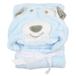 Blanket Hooded “Dog” – Blue