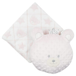 Toy Blanket (Bear) – Rose