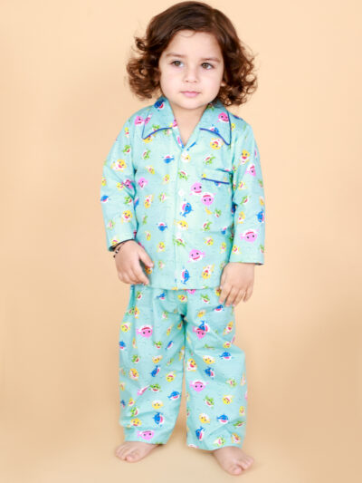 Pyjama baby shark hot sale